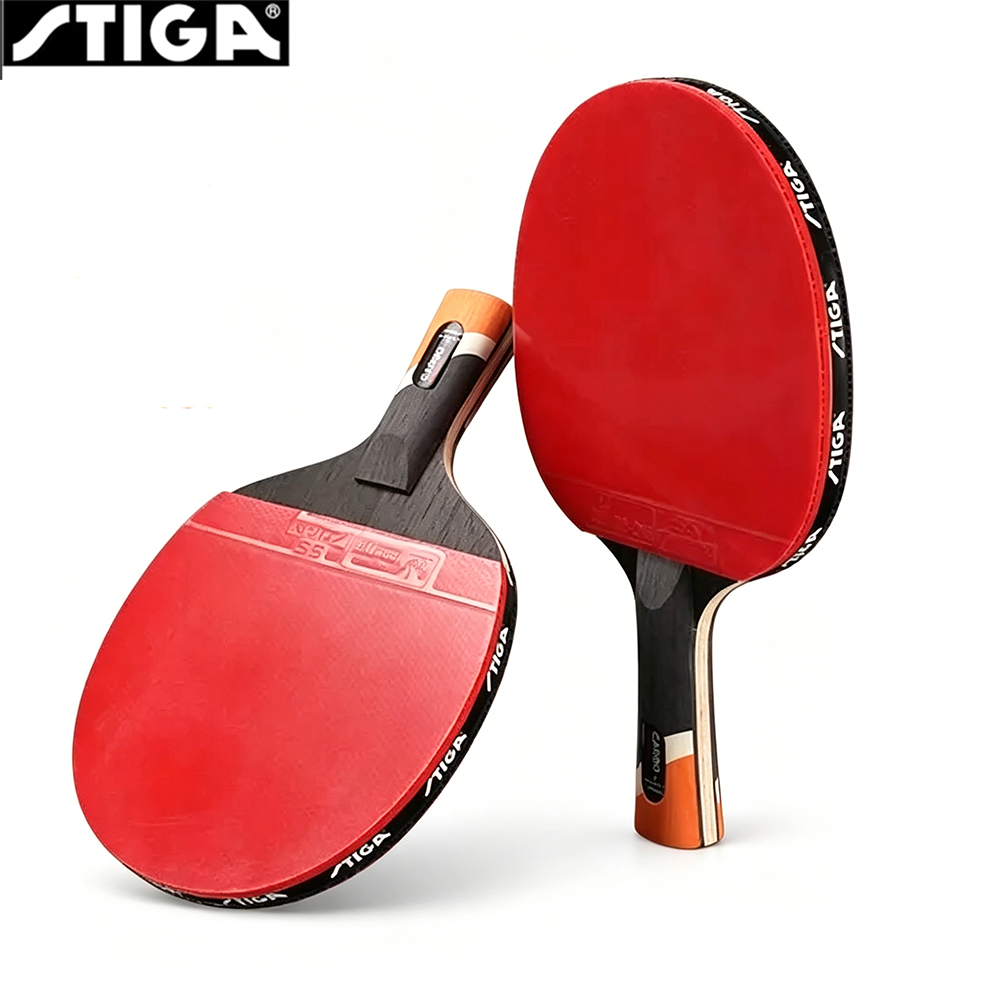 Table Tennis Bat Butterfly - Professional STIGA CARBO 6 Star Table