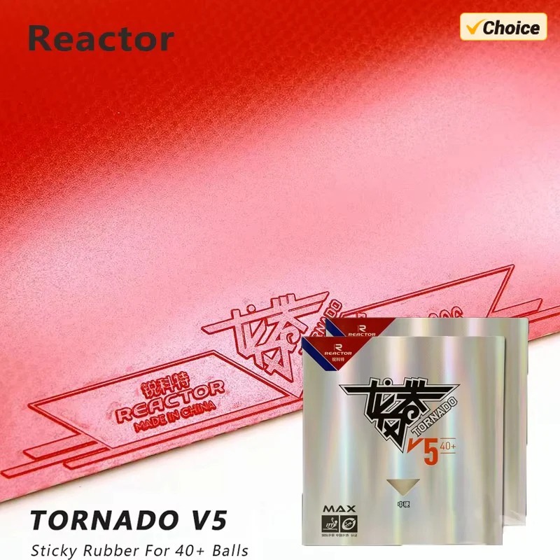 Table Tennis Club - REACTOR Tornado V5 Table Tennis Rubber
