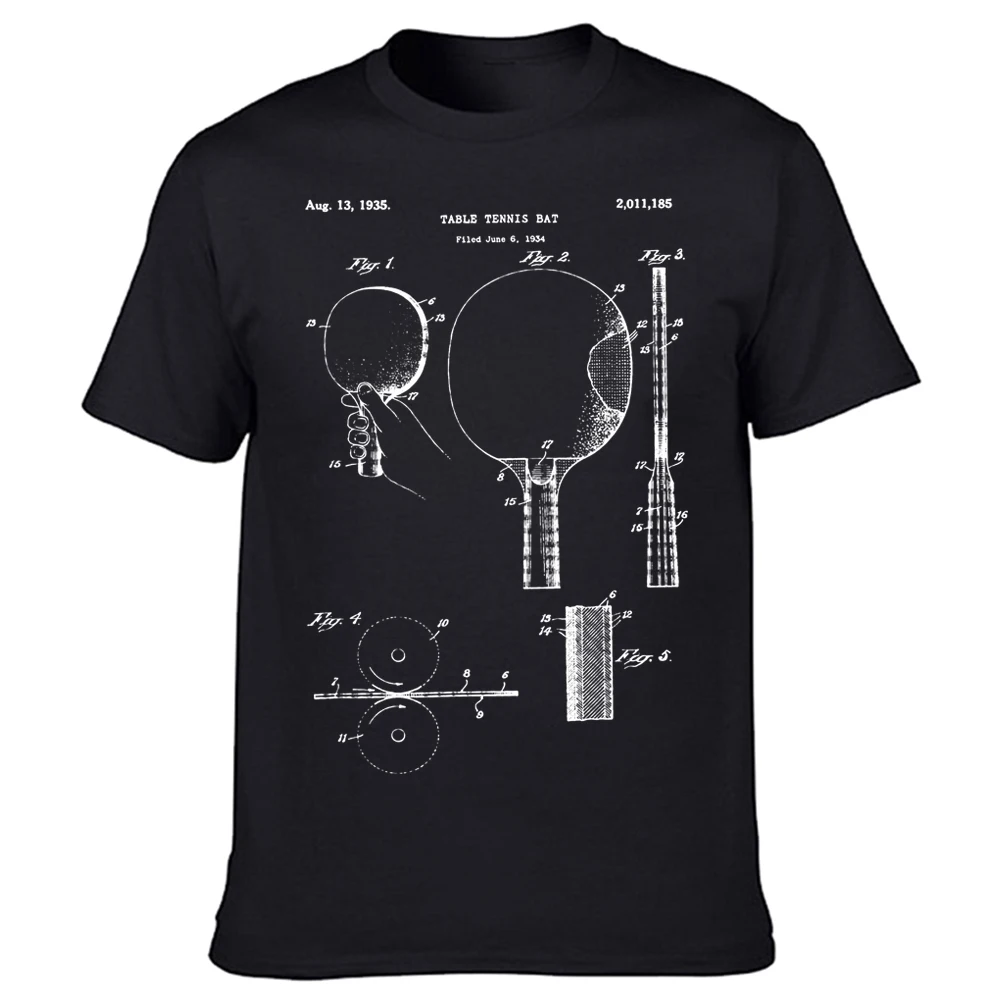 Table Tennis Drawing - 2025 new model Drawing Print Short