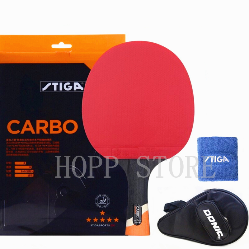 Table Tennis Bat Butterfly - STIGA 6 Star Racket Offensive Professional