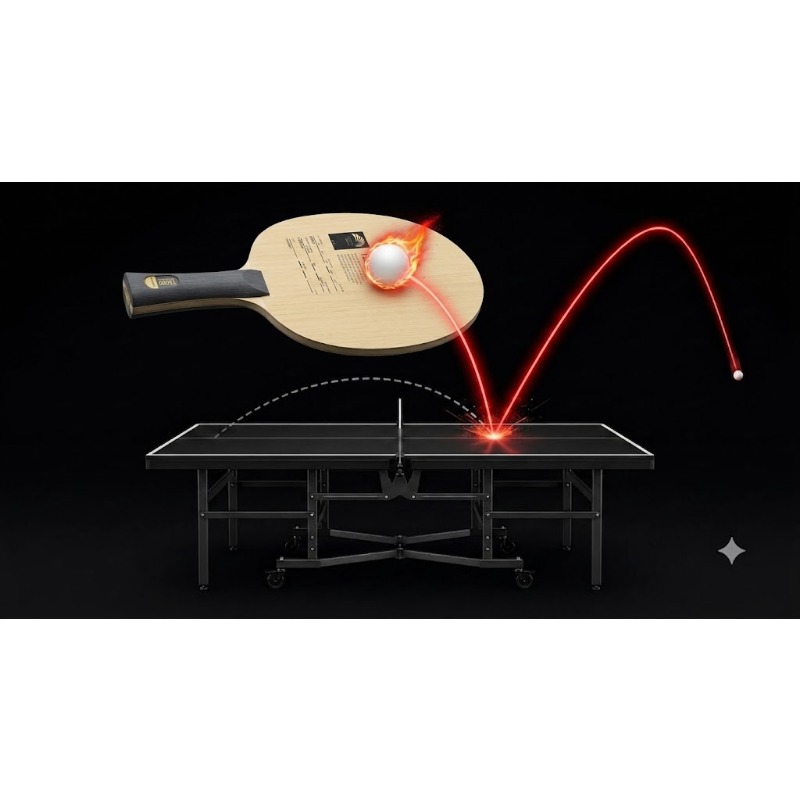 SANWEI T5000 Table Tennis Blad - Table Tennis Bat Butterfly review and price