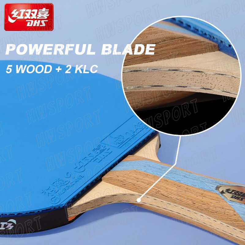 DHS 6 Star Color Table Tennis  - Table Tennis Bat Butterfly review and price