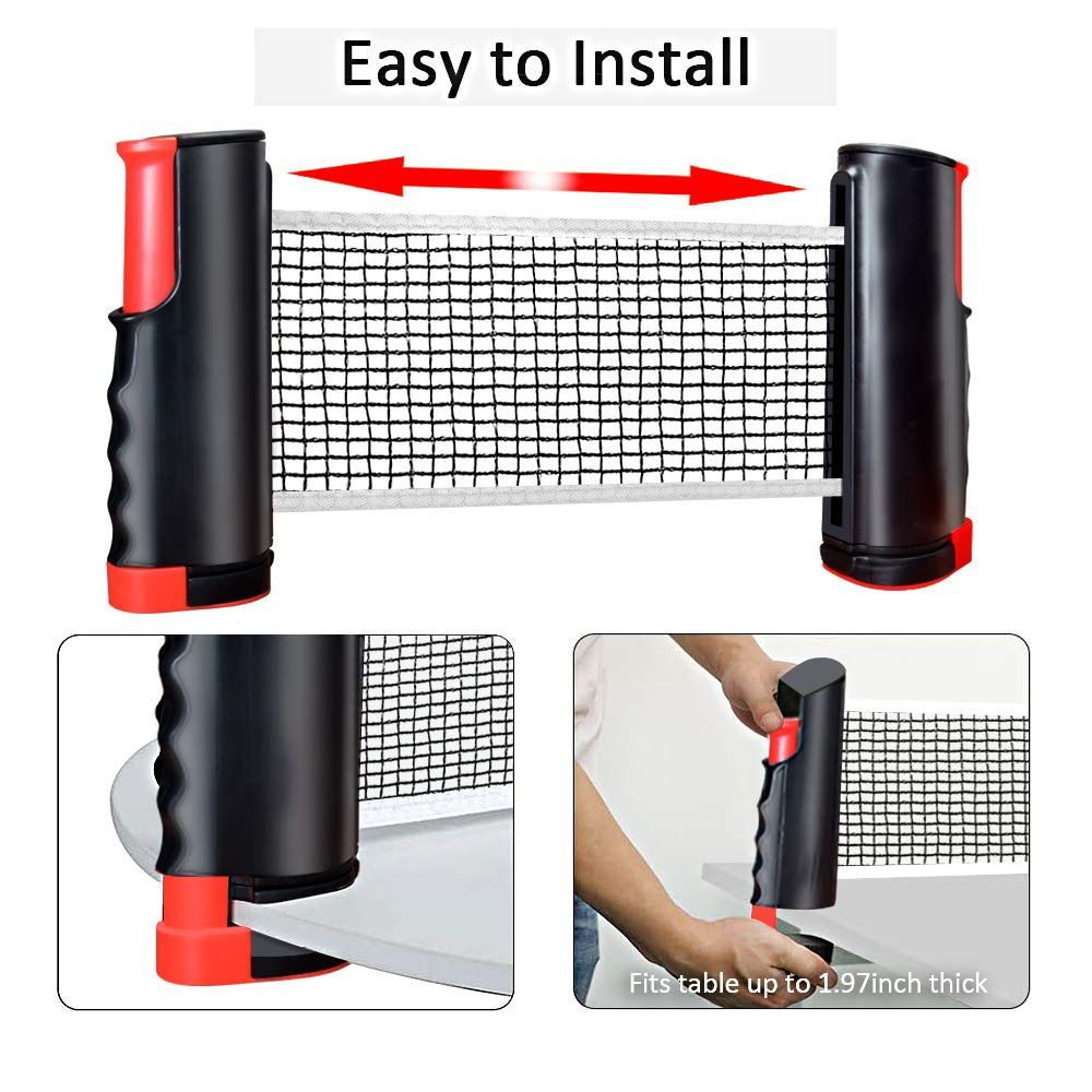 Retractable Net Ping Pong Net  - Table Tennis Drawing review and price