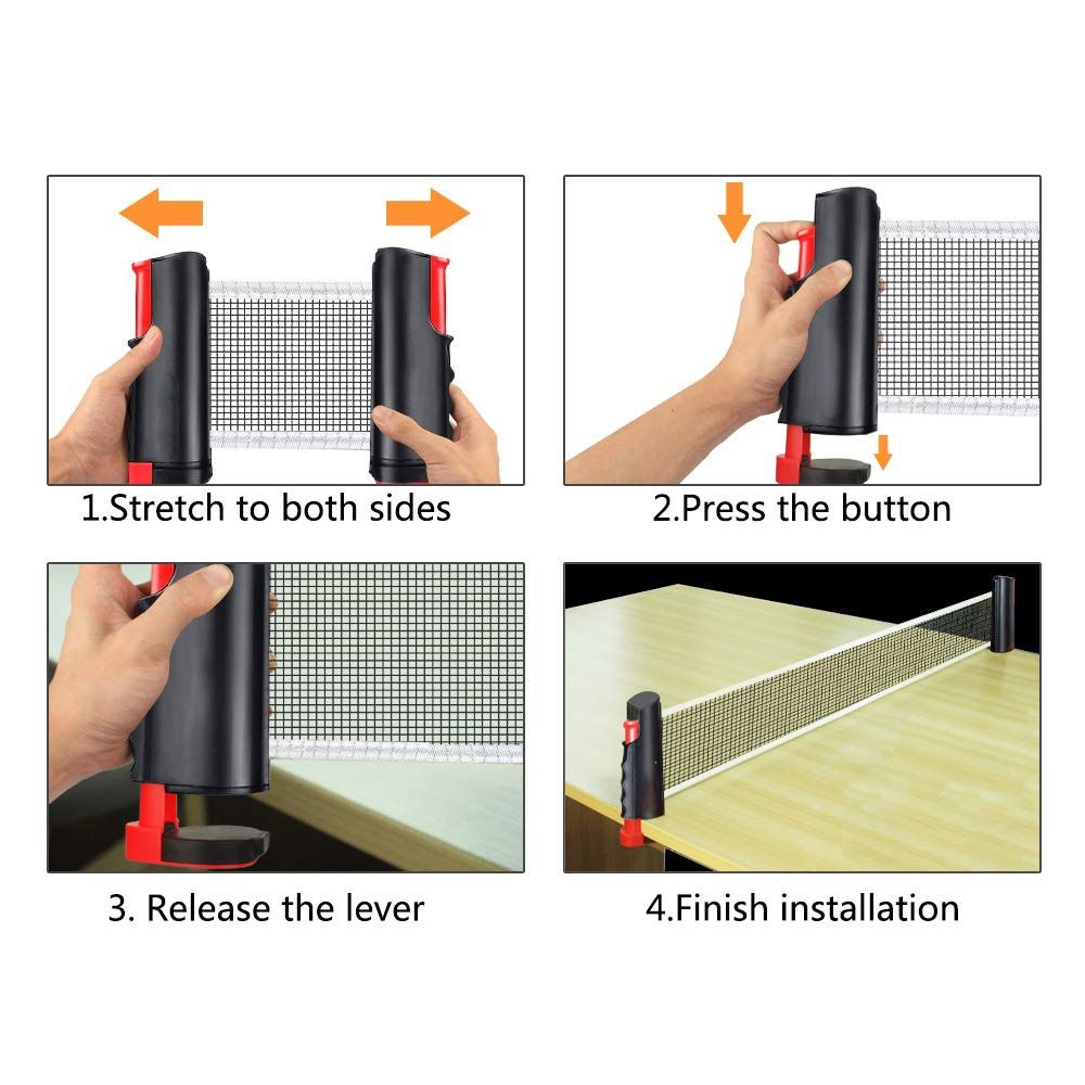 Retractable Net Ping Pong Net  - Table Tennis Drawing review and price