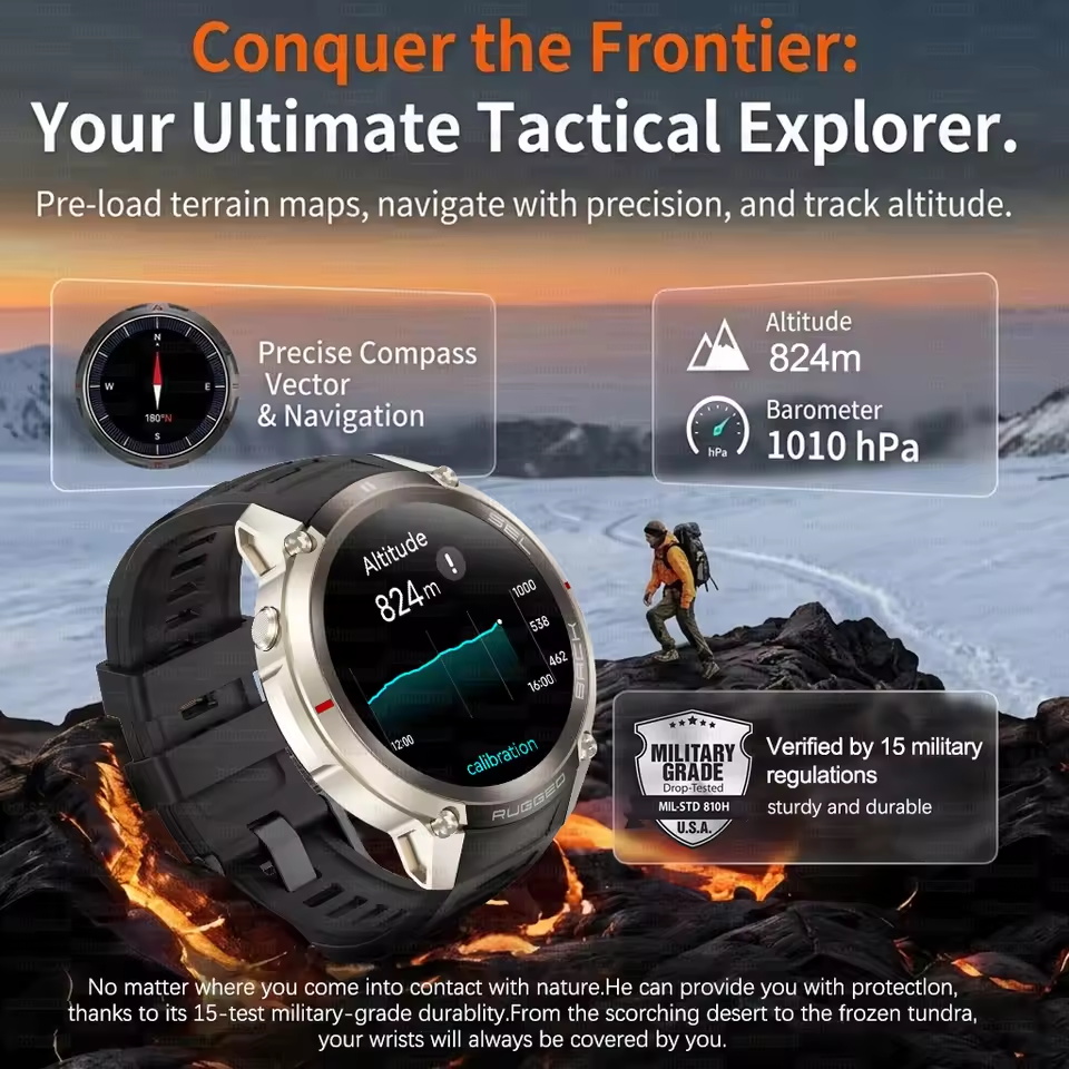 New T-Rex 4 Military GPS Smart - Table Tennis World review and price