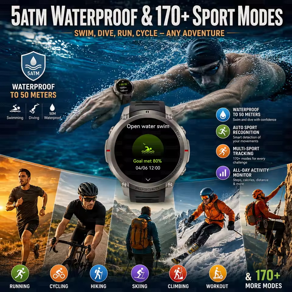 New T-Rex 4 Military GPS Smart - Table Tennis World review and price