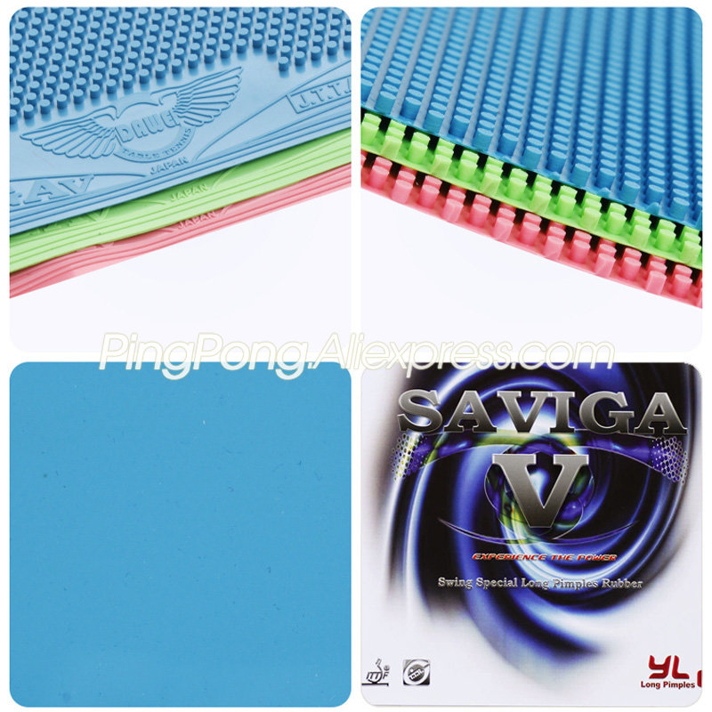 Colorful DAWEI SAVIGA V Pips-l - Table Tennis Bat Butterfly review and price