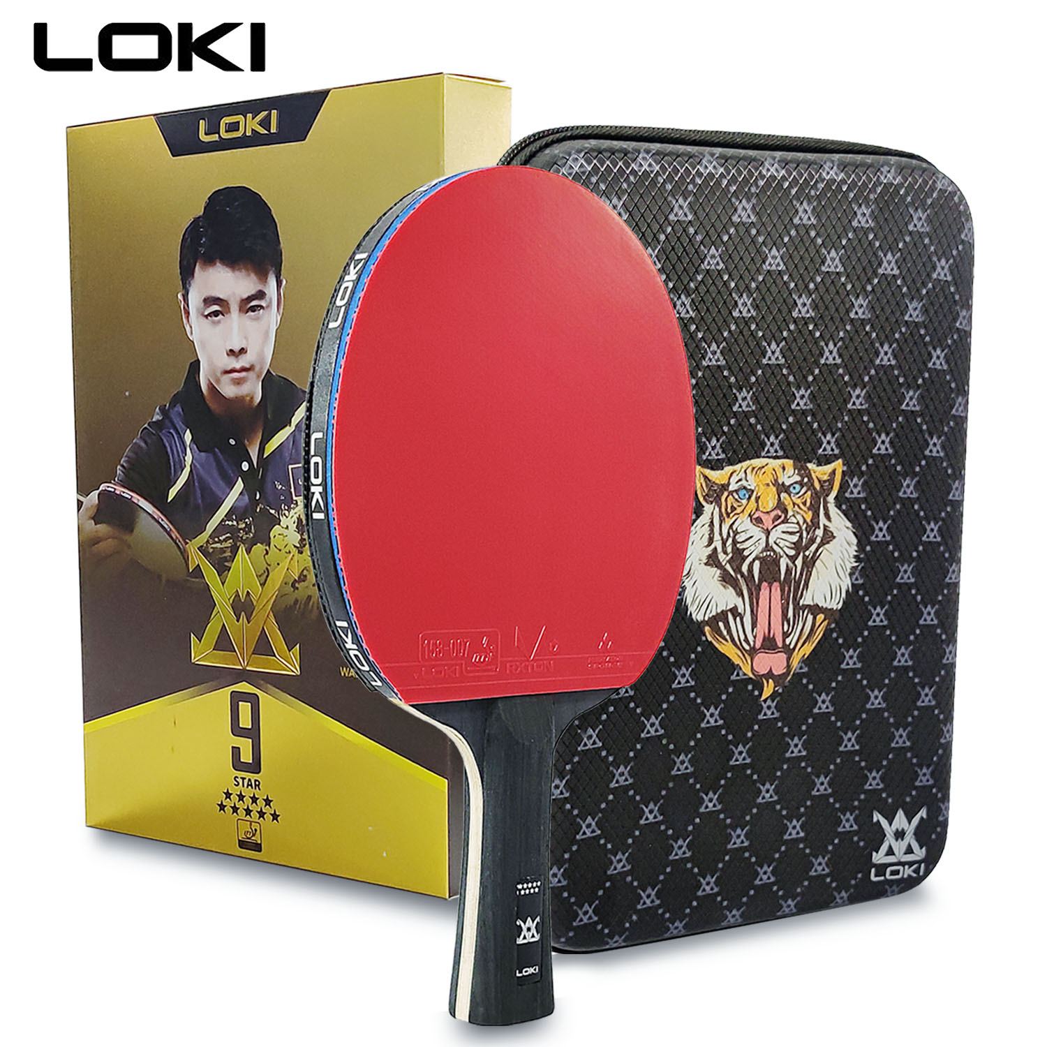 LOKI 9 Star Table Tennis Racke - Table Tennis Bat Butterfly review and price