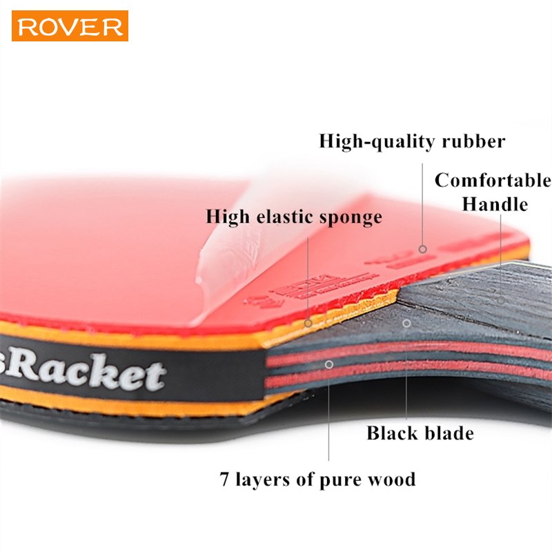 6 Star Table Tennis Racket 2PC - Table Tennis Bat Butterfly review and price