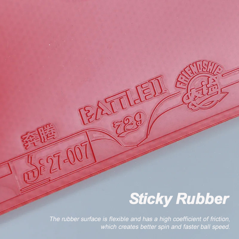 729 Battle 2 Table Tennis Rubb - Table Tennis Club review and price